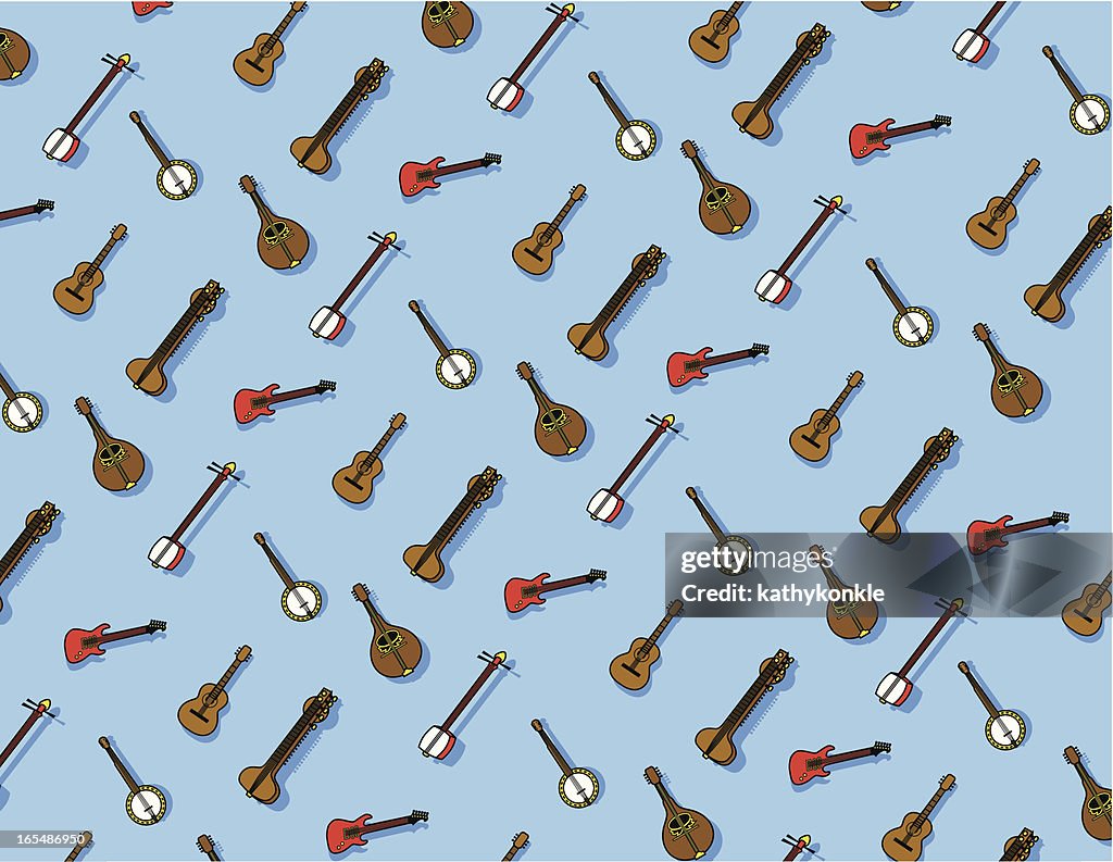 Instruments Pattern Musical Instruments Patterns High-Res Vector Graphic - Getty Images