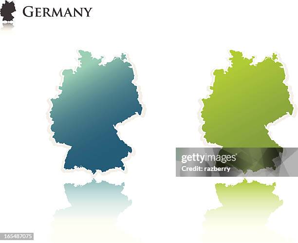 germany outline - german stock illustrations