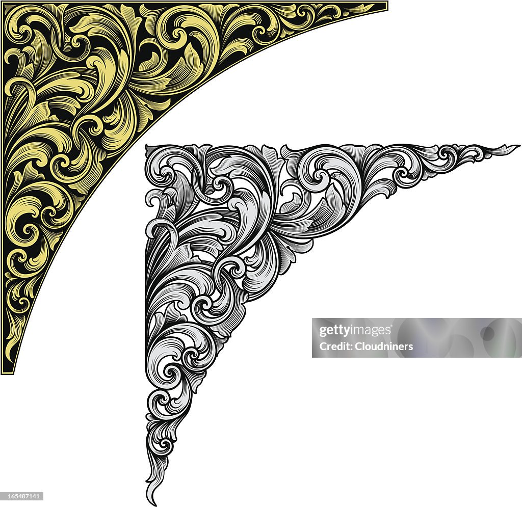 Classic Scroll Corner