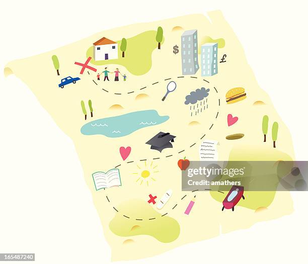 2,661 Starting Point Map Stock Photos, High-Res Pictures, and Images ...