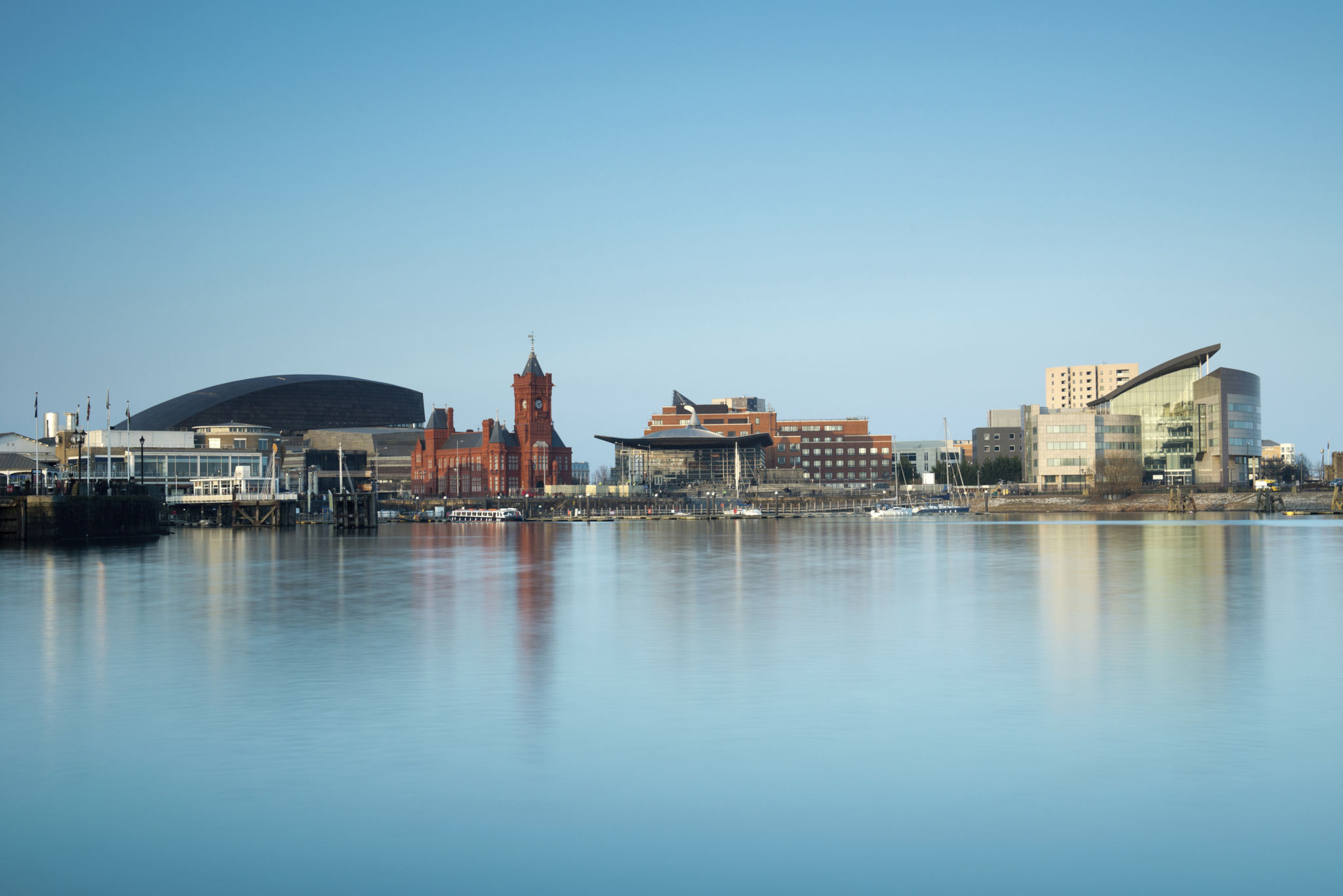 Cardiff skyline