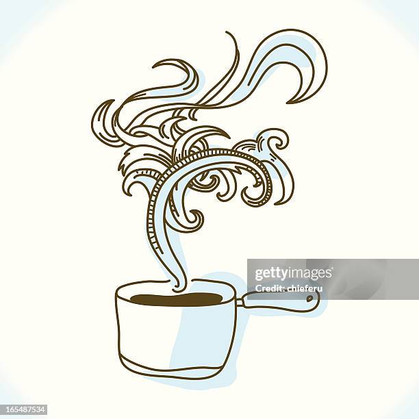wonderful soup - stew stock illustrations