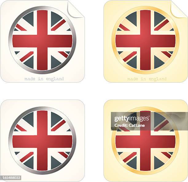 Rh Made In England Sticker Made In England Stickers High-Res Vector Graphic - Getty Images