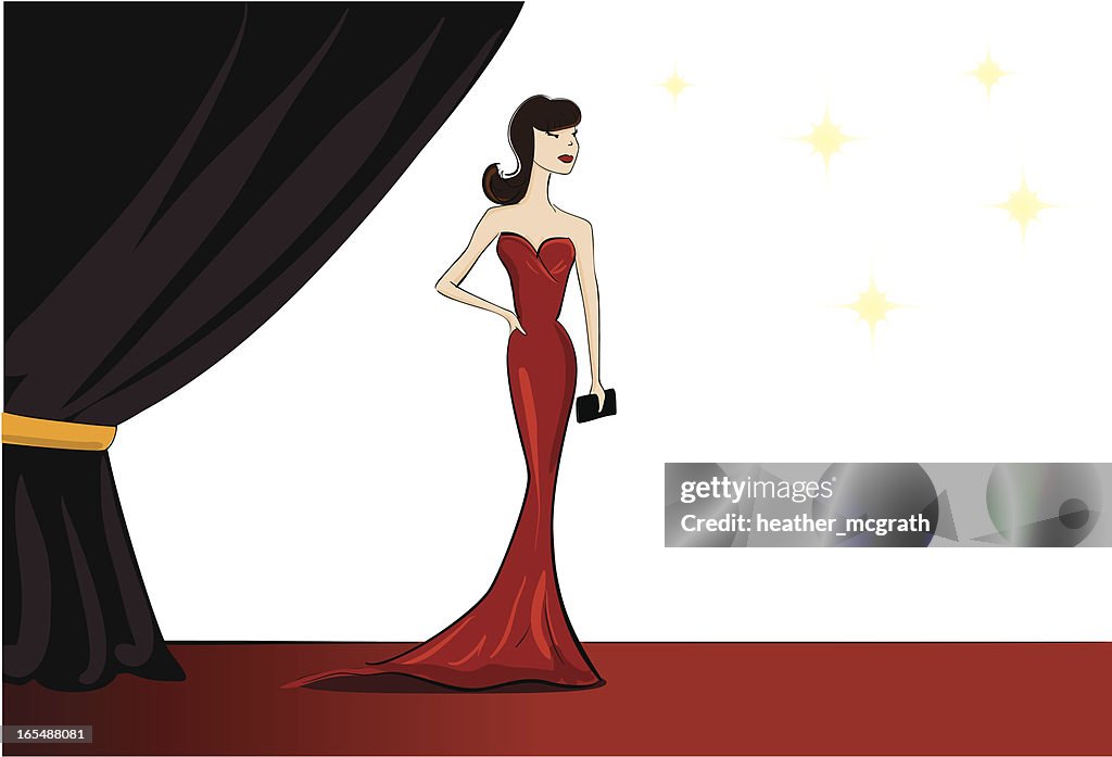 Celebrity at the Premier