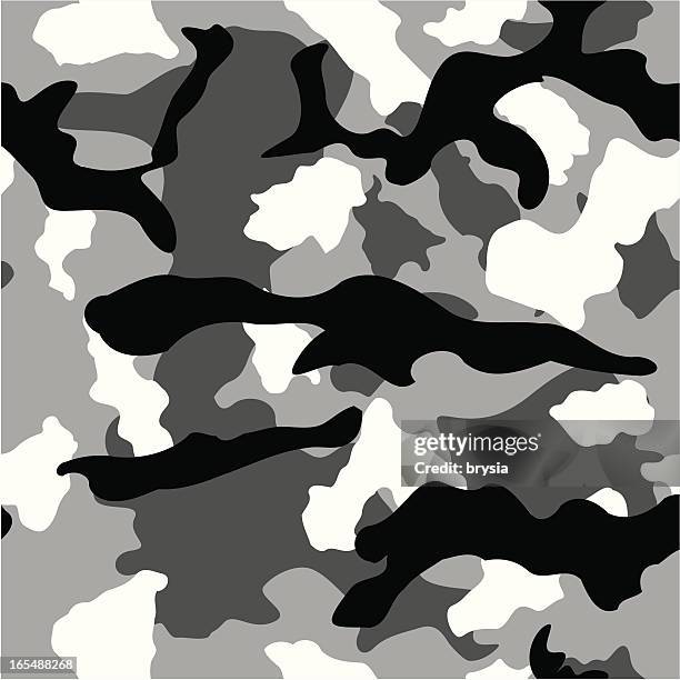 Gray Camo Seamless Pattern High-Res Vector Graphic - Getty Images