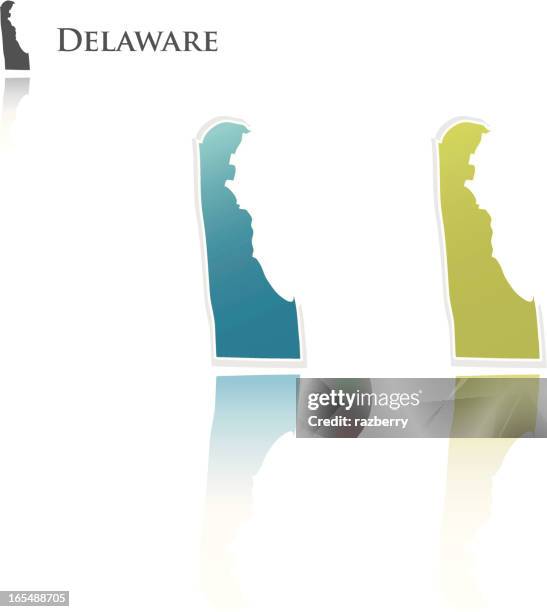 delaware state graphic - delaware state stock illustrations