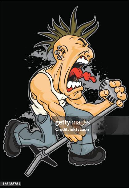 Punk Rocker High-Res Vector Graphic - Getty Images