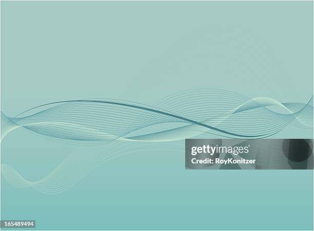 abstract "seascape" background - bending stock illustrations