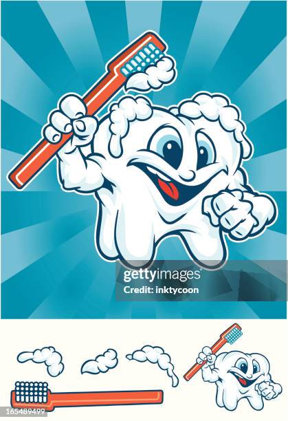 toothpro - toothpaste isolated stock illustrations