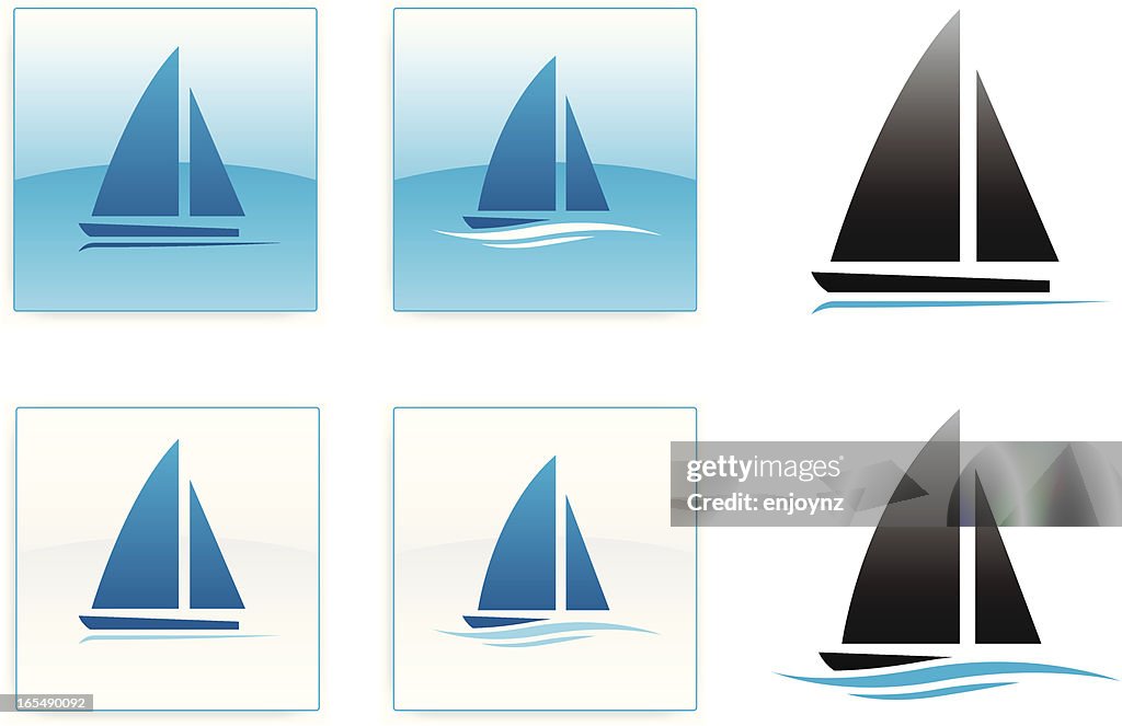 Sailing icons