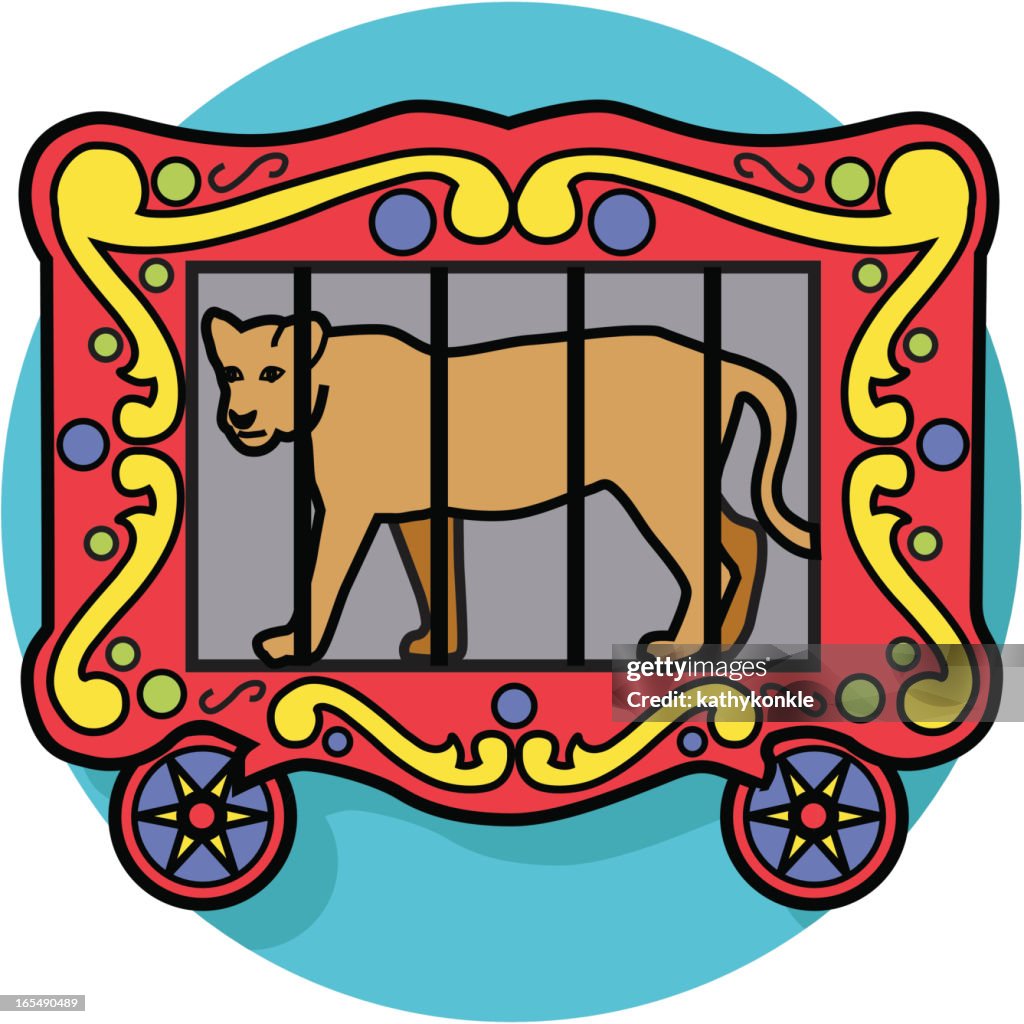 Circus wagon