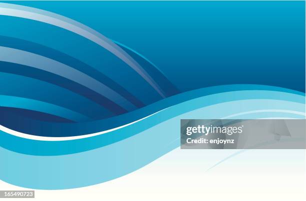 flowing blue - freshness vector stock illustrations