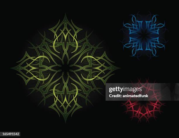 ornate elements - pinstripe texture stock illustrations