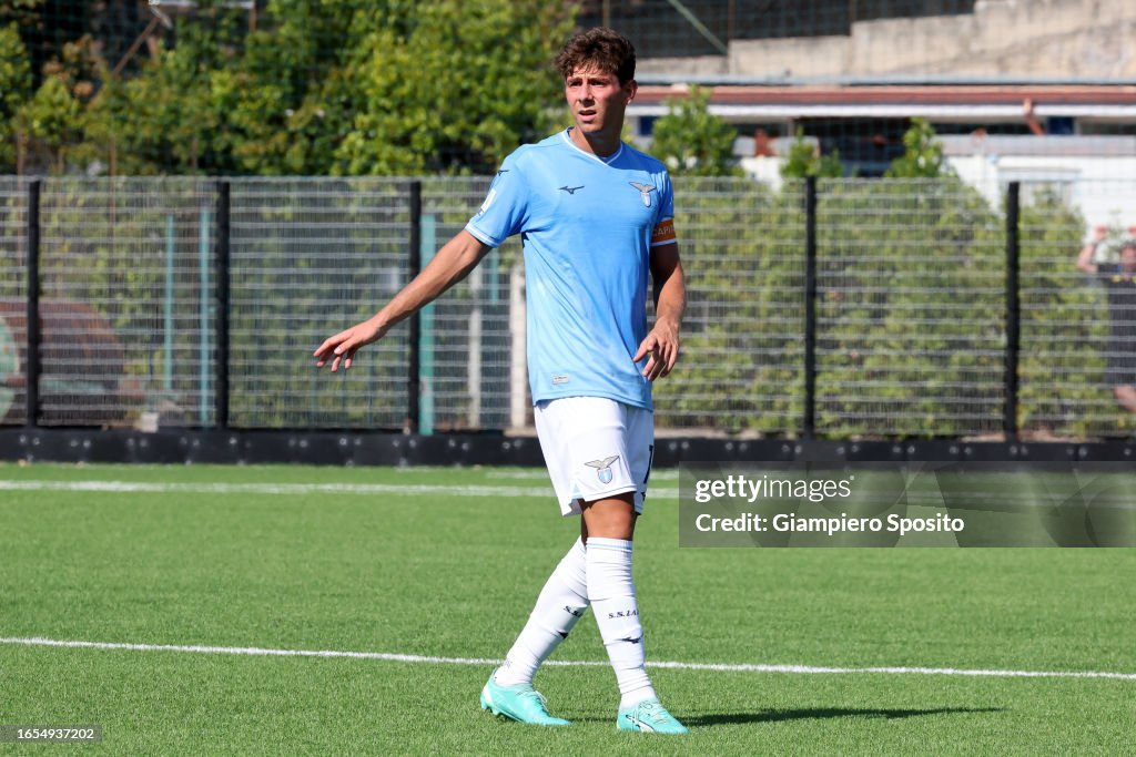 Fabio Ruggeri of SS Lazio in action during the Primavera 1 soccer
