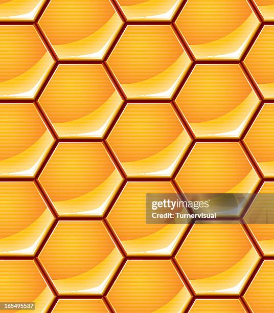 honeycomb - seamless tile - flooring samples stock illustrations