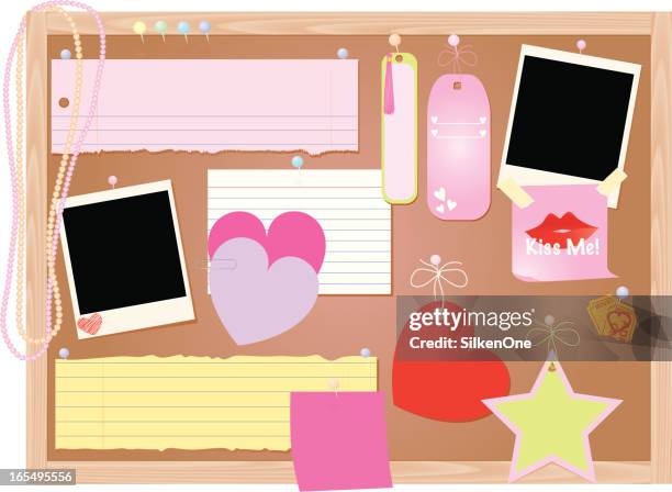 ilustrações de stock, clip art, desenhos animados e ícones de rapariga quadro de avisos - memory slot
