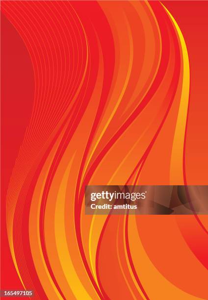 abstract fire bg - flame stock illustrations