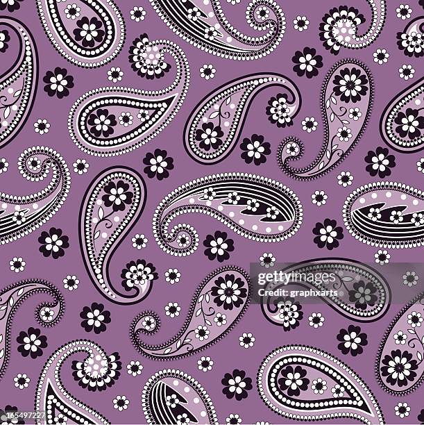 ilustraciones, imágenes clip art, dibujos animados e iconos de stock de vintage paisley - diseño cachemir
