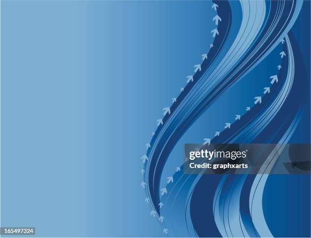 abstract wavy background - water surface level stock illustrations