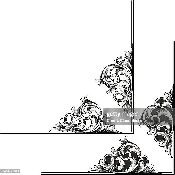 Scroll Design Edge Engraving Scroll Patterns Photos and Premium High Res Pictures - Getty ...