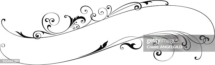 Scroll Lettering Design Scroll Lettering Design
