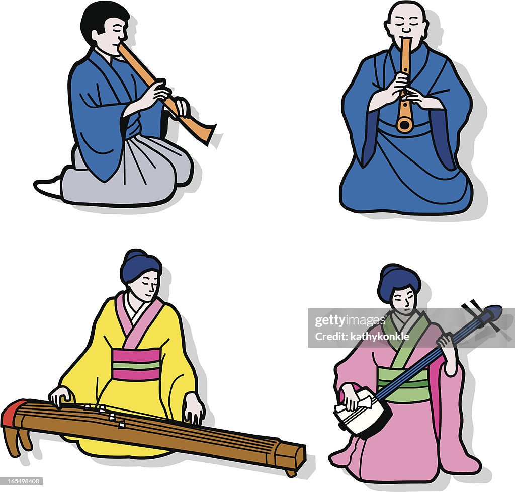 Japanese classical musicians