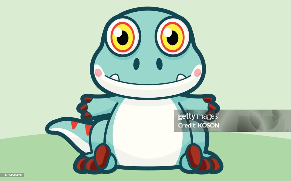 Simple Cartoon Raptor Raptor Cartoon High-Res Vector Graphic - Getty Images