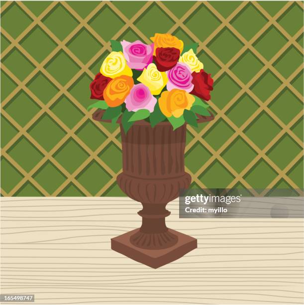 roses - flores stock illustrations