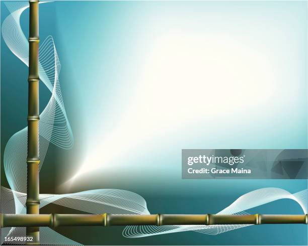 bamboo abstract - vector - bamboo texture stock illustrations