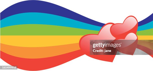 Rainbow Banner High-Res Vector Graphic - Getty Images
