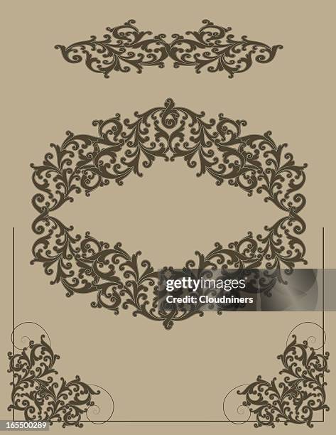 942 Engraving Scroll Patterns Stock Photos, High-Res Pictures, and ...