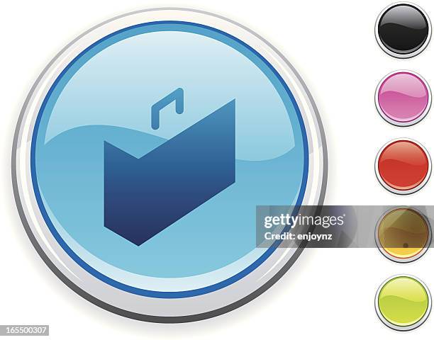 briefcase icon - glass case empty stock illustrations