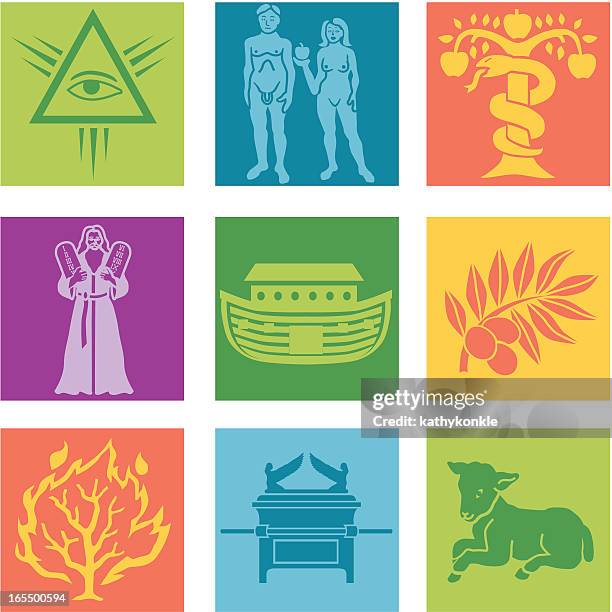 stockillustraties, clipart, cartoons en iconen met religion - ark of the covenant