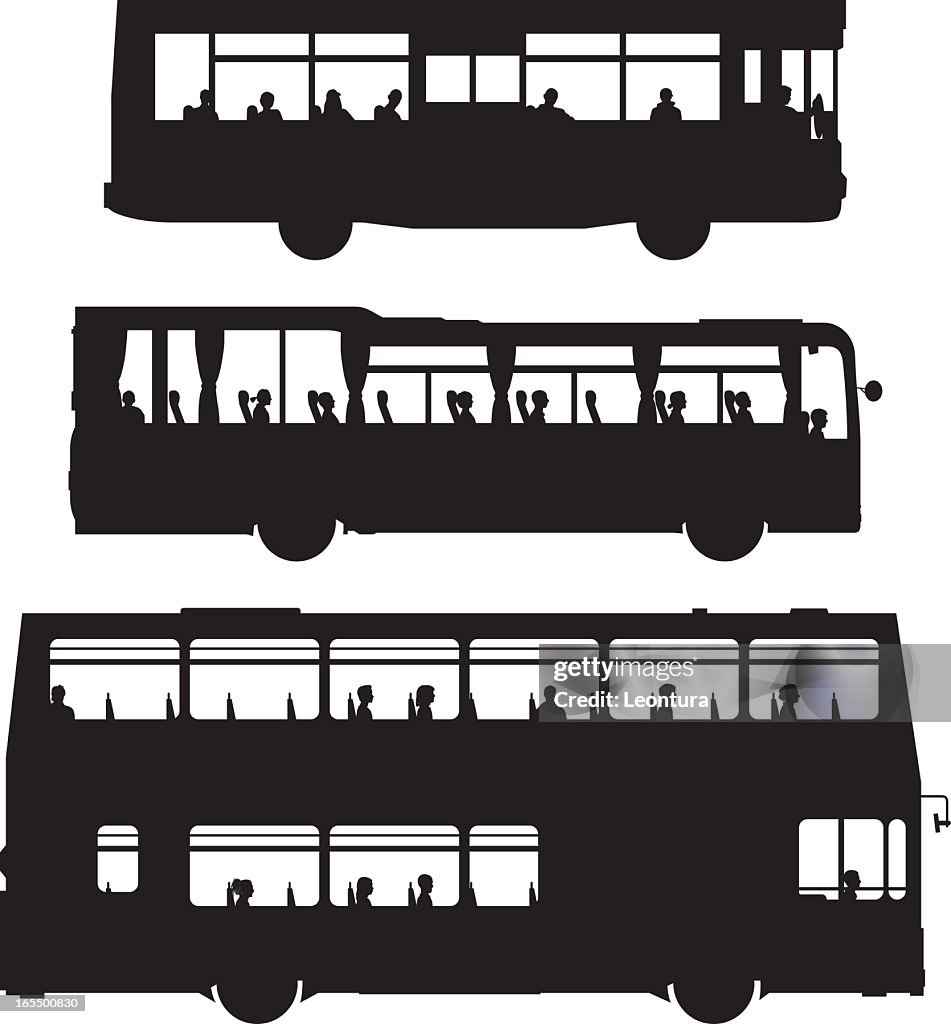 Two Buses and a Coach