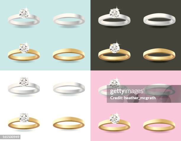 engagement ringe - engagement ring stock-grafiken, -clipart, -cartoons und -symbole