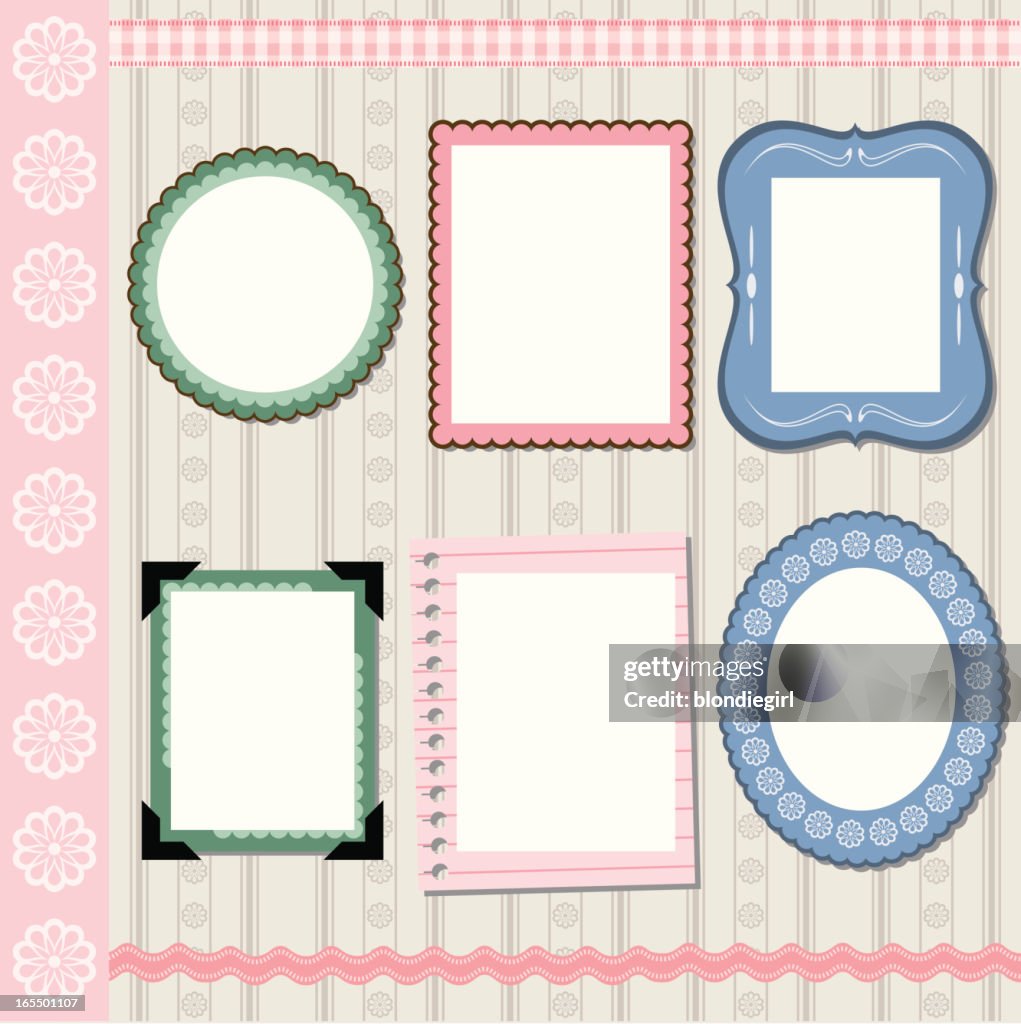 Scrapbook-Elemente