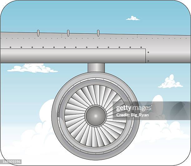 Jet Engine Cartoon Identification 80 Aircraft Jet Engine Turbine High Res Illustrations - Getty Images