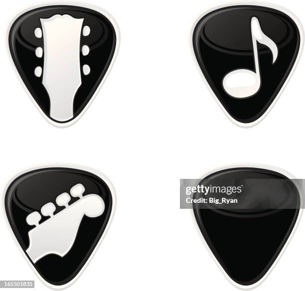 pick set - musical note stock illustrations