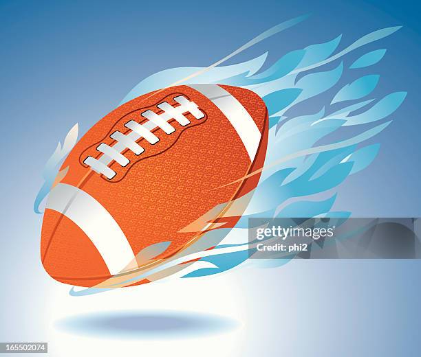 football engulfed in fire vector - zero gravity flight stock illustrations