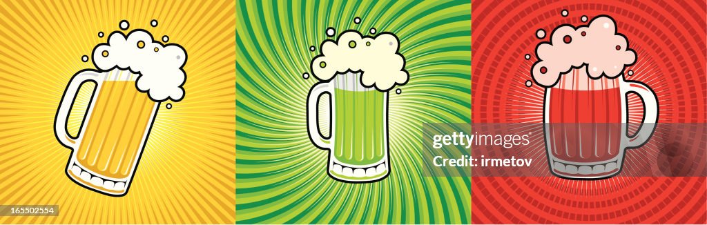 Beer mugs
