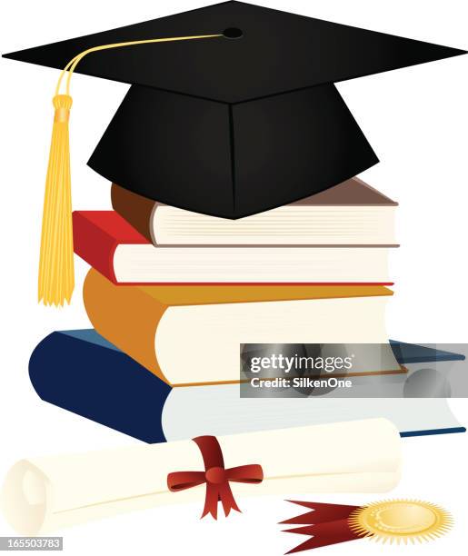 illustrazioni stock, clip art, cartoni animati e icone di tendenza di laureati - laurea