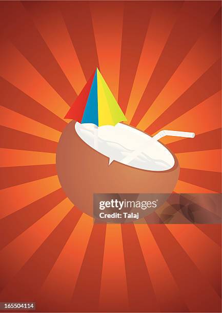 coco drink - coco stock illustrations