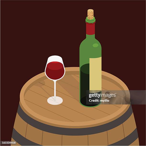 ilustrações de stock, clip art, desenhos animados e ícones de vinho - barrilete