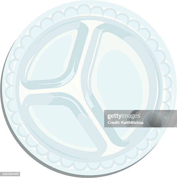 plastic plate - plastic plate stock illustrations