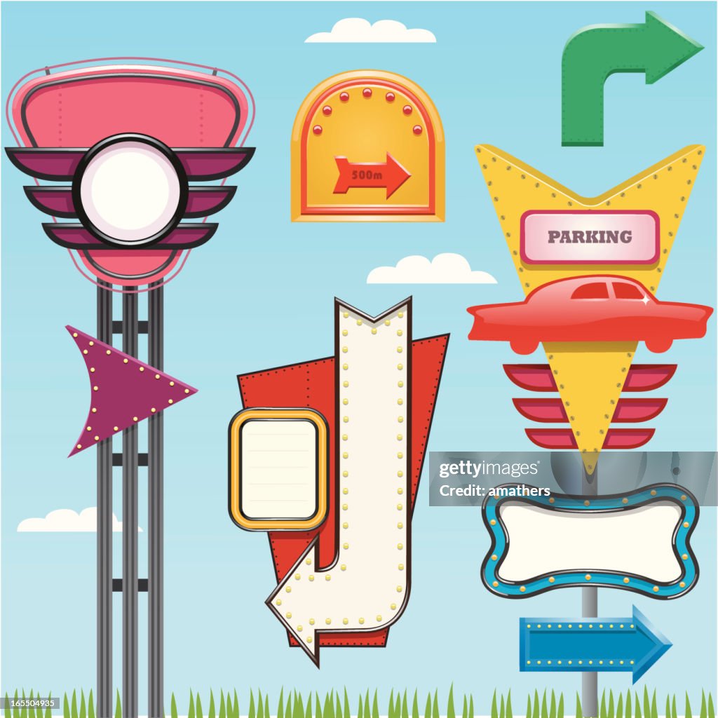 Retro Signs