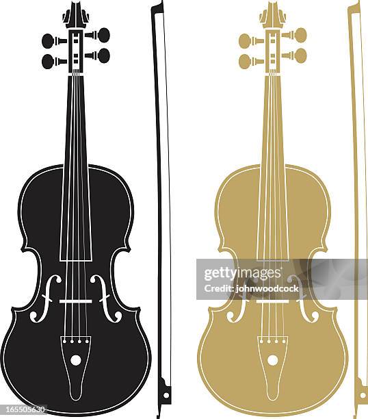 illustrazioni stock, clip art, cartoni animati e icone di tendenza di violino - violino