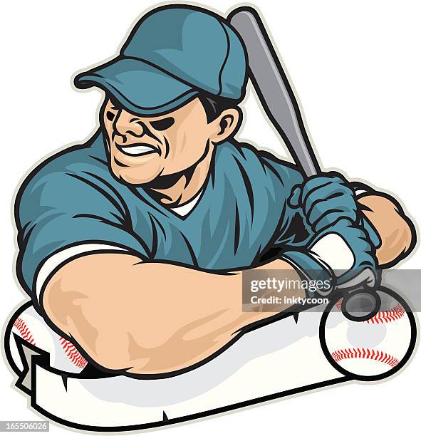 basebrawler - menschlicher muskel stock-grafiken, -clipart, -cartoons und -symbole