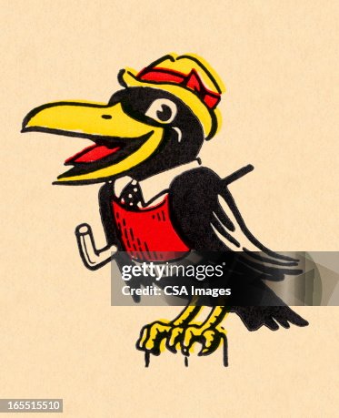 Crow Character Crow Character