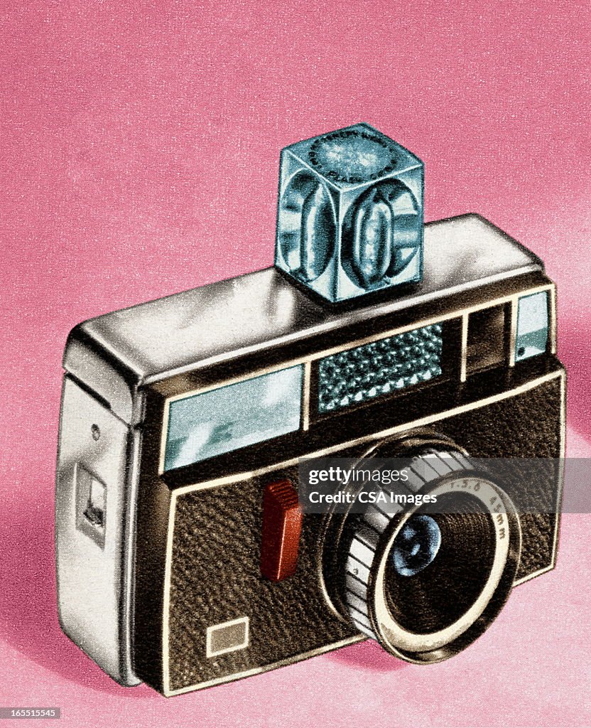 Câmara com Flashbulb