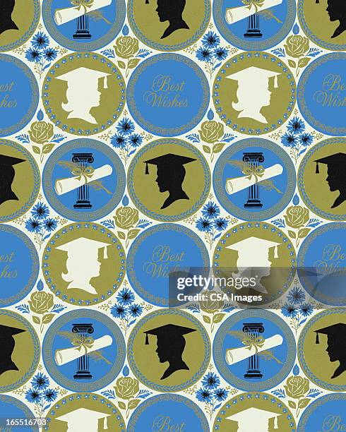 Graduated Hat Pattern 2,120 Graduation Cap Pattern Stock Photos, High-Res Pictures, and ...